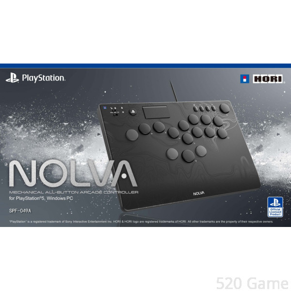 【預購】P5 / PC NOLVA 機械式全按鍵街機控制器 (SPF-049A)(Hori) - 亞洲版